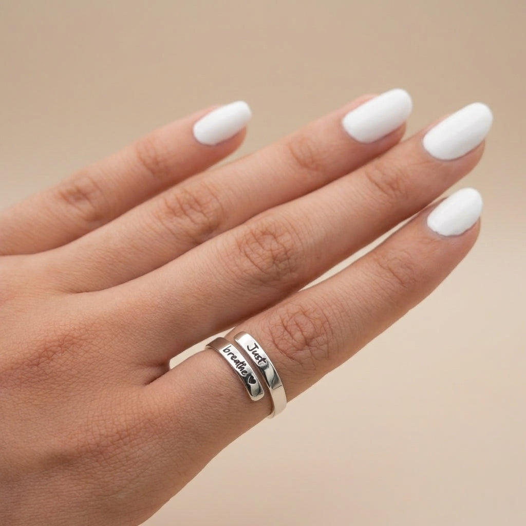 Just Breathe Ring