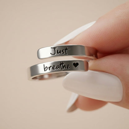 Just Breathe Ring