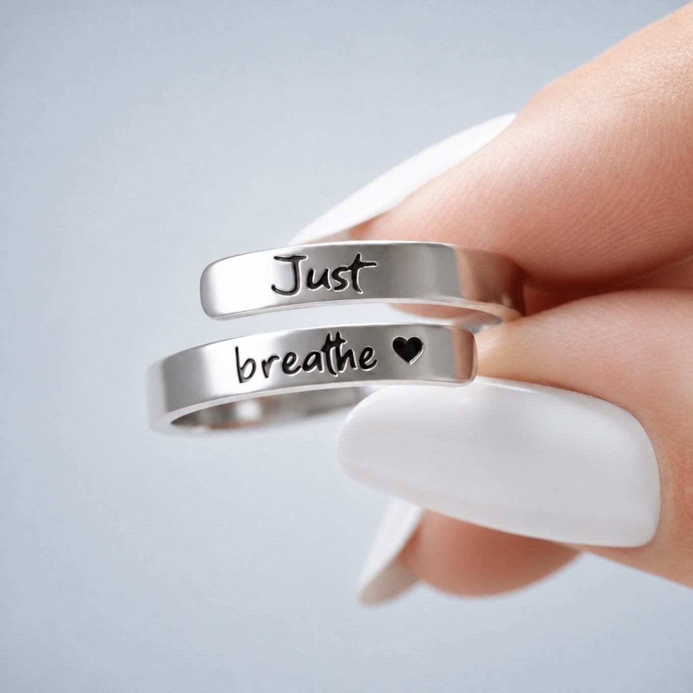 Just Breathe Ring