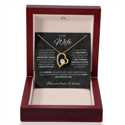 To my wife, I love you forever & always - V2