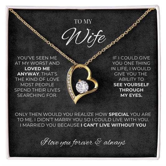 To my wife, I love you forever & always - V3