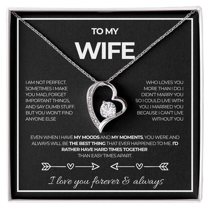 To my wife, I love you forever & always - V4