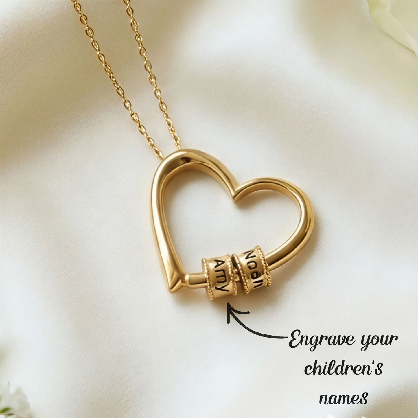 To my Wife -  Love Engraved Personalized Pendant with LED Box