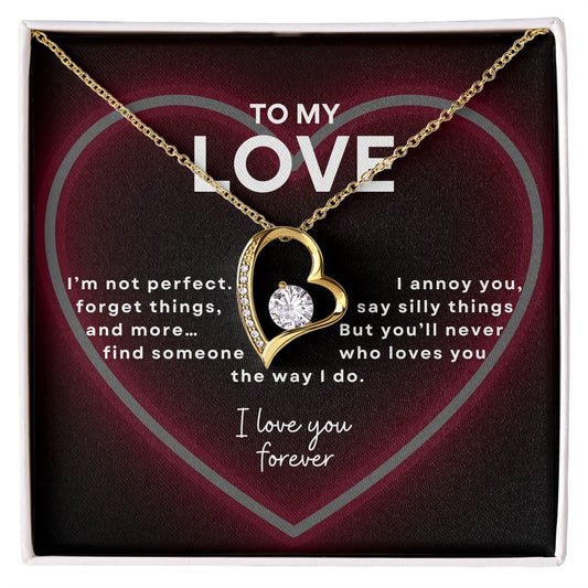 To My Love- I love you forever - V2