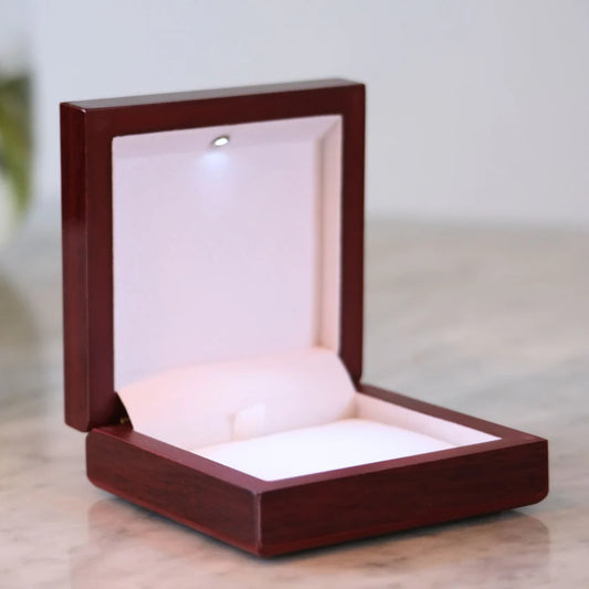MAHOGANY LED BOX