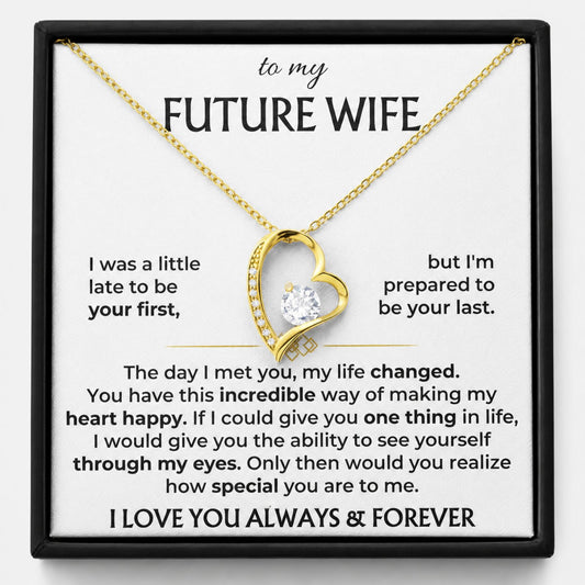 To My Future Wife - Heart necklace