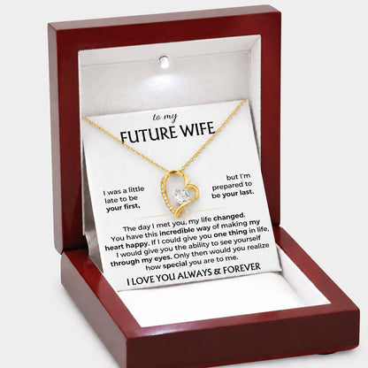 To My Future Wife - Heart necklace