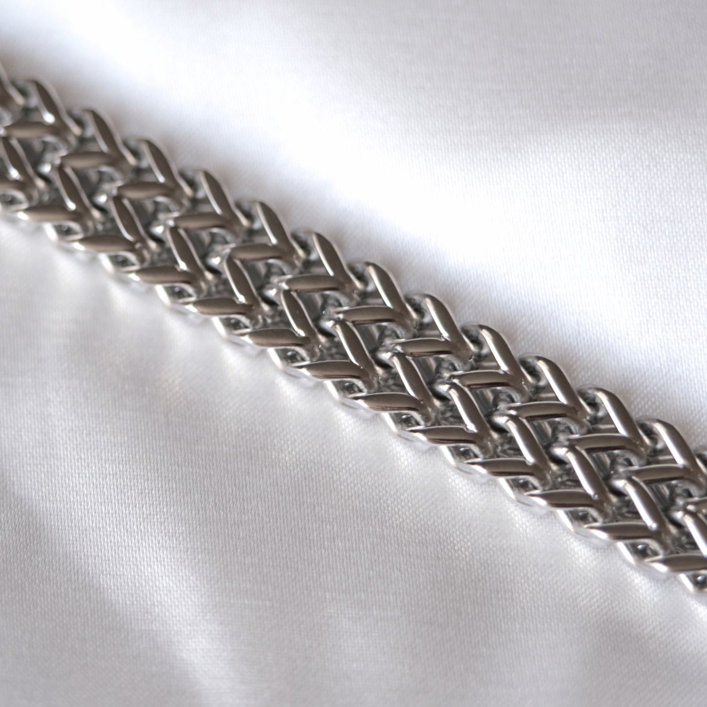 To my Dad -  Bracelet Stainless Steel Deluxe NEW - I will always be your little boy