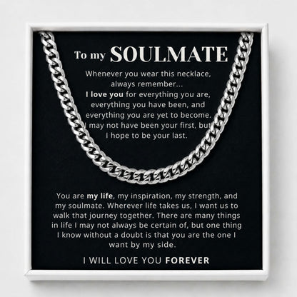 To My Soulmate - Always Remember Chain Necklace