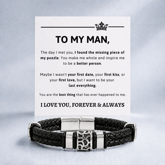To my man - New Bracelet