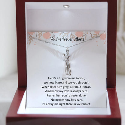 Hug Necklace - V6 - You're Never Alone