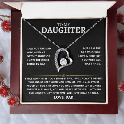 Daughter - Heart Necklace - Dad 5