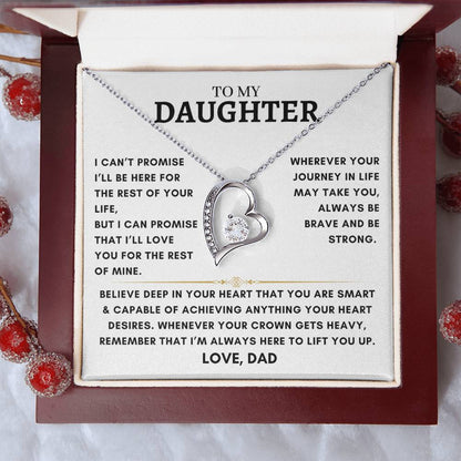 Daughter - Heart Necklace - Dad 3