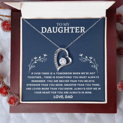 Daughter - Heart Necklace - Dad 7