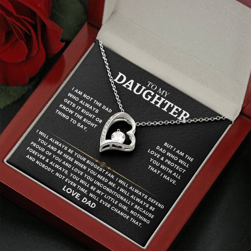 Daughter - Heart Necklace - Dad 5