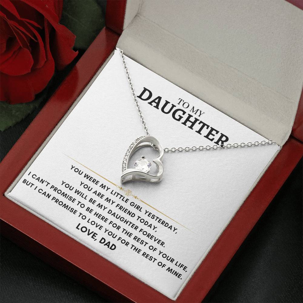 Daughter - Heart Necklace - Dad 8