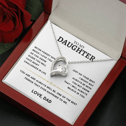 Daughter - Heart Necklace - Dad 2