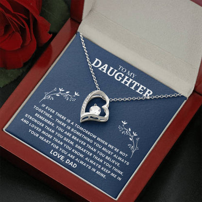 Daughter - Heart Necklace - Dad 7