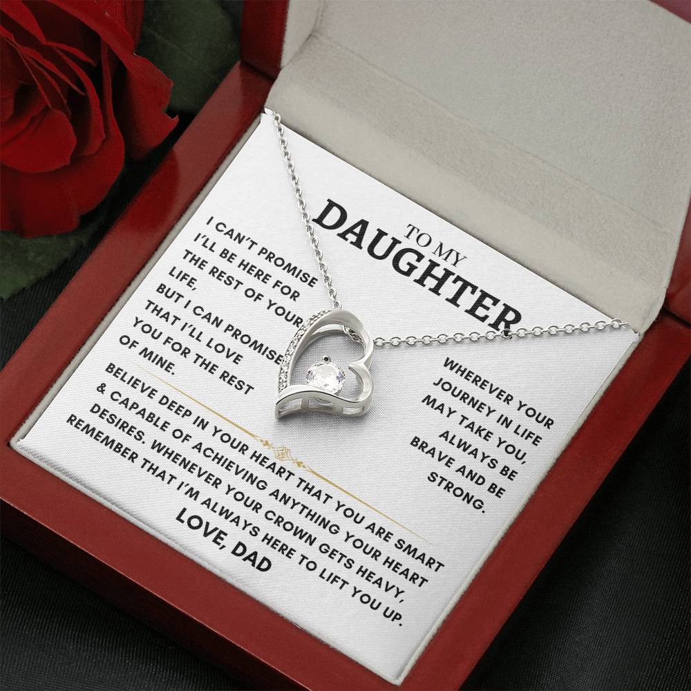 Daughter - Heart Necklace - Dad 3