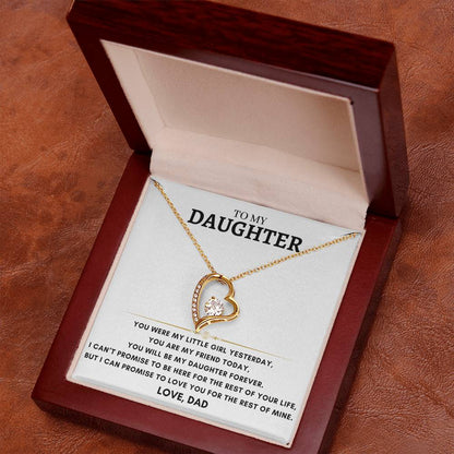 Daughter - Heart Necklace - Dad 8