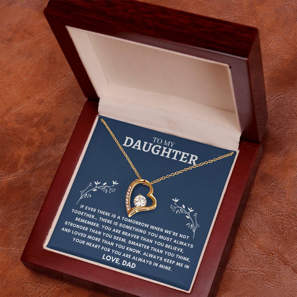 Daughter - Heart Necklace - Dad 7