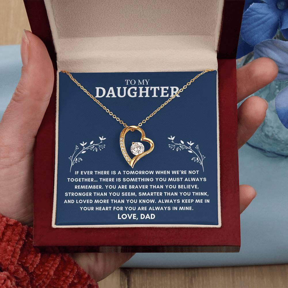 Daughter - Heart Necklace - Dad 7