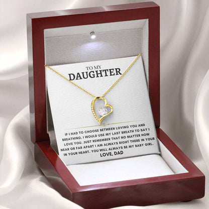 Daughter - Heart Necklace - Dad 9