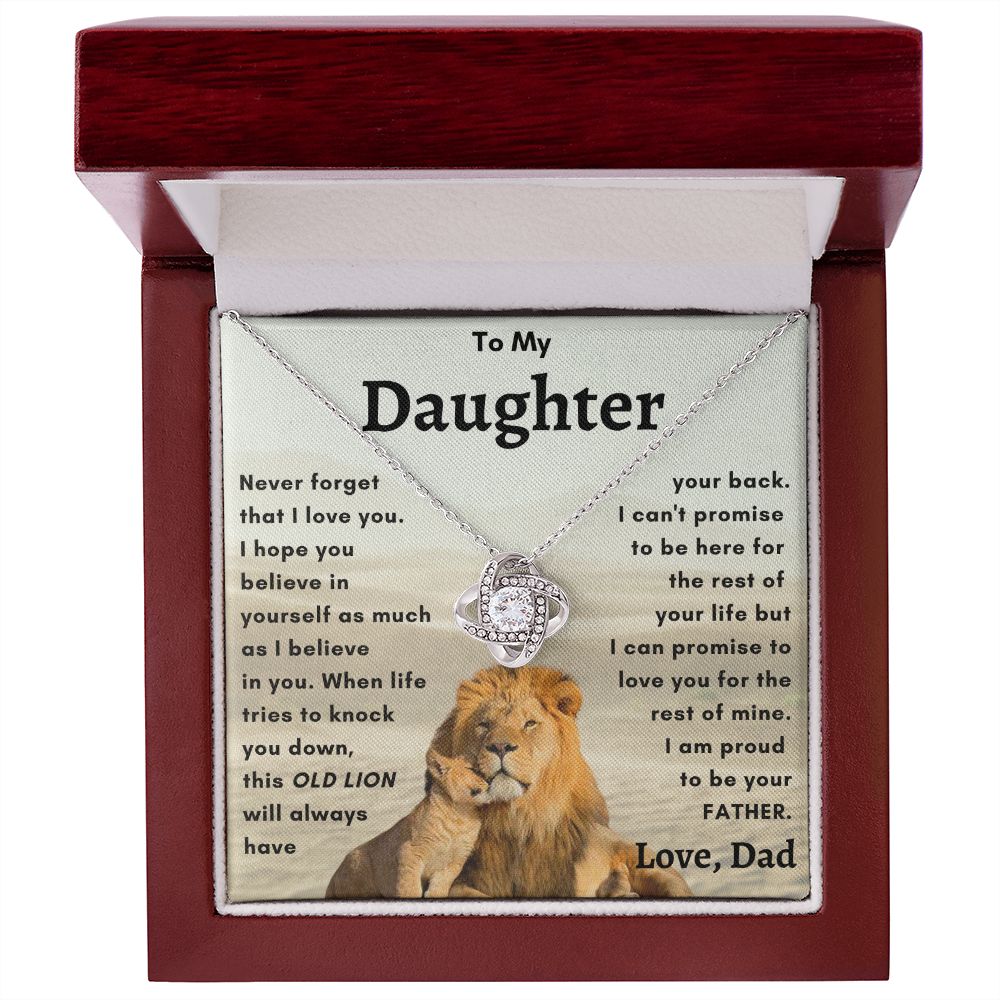 To my Daughter - Old Lion