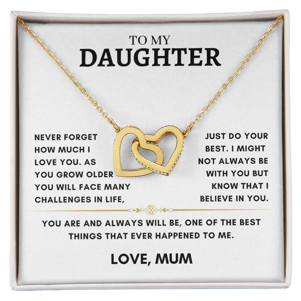 Daughter - Interlocking Hearts - Mum 1