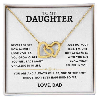 Daughter - Interlocking Hearts - Dad 1