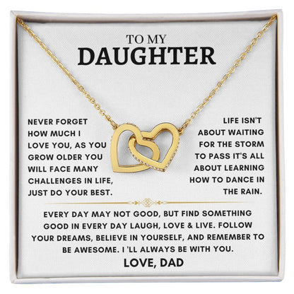 Daughter - Interlocking Hearts - Dad 4