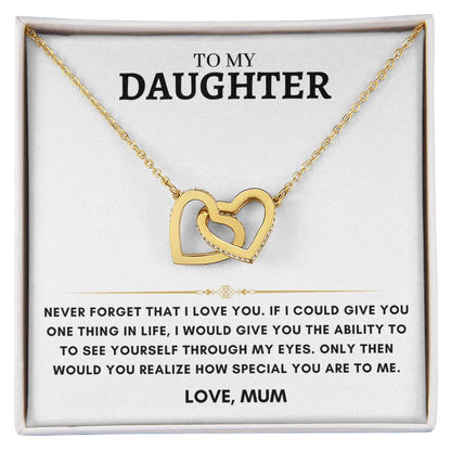 Daughter - Interlocking Hearts - Mum 8