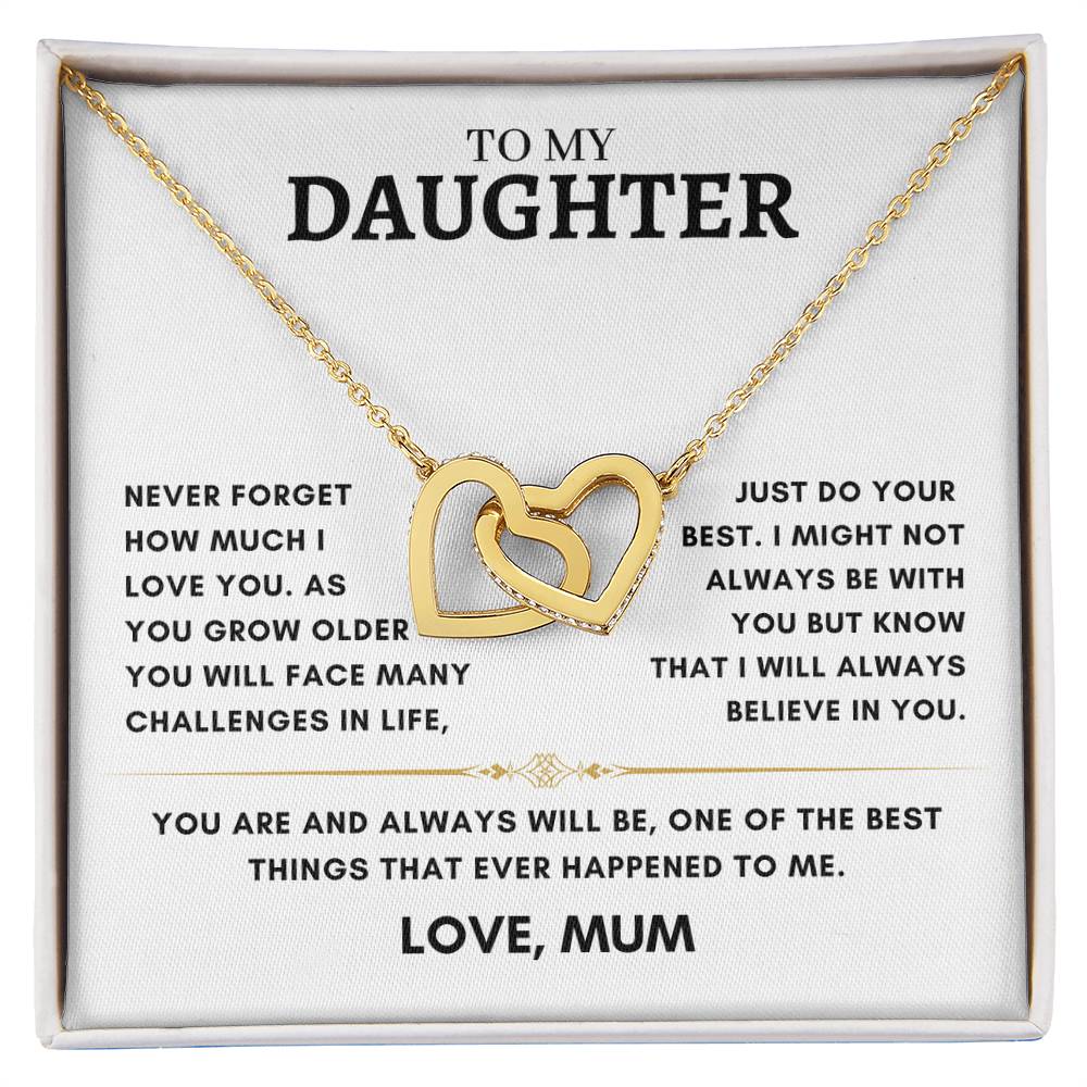 Daughter - Interlocking Hearts - Mum 2