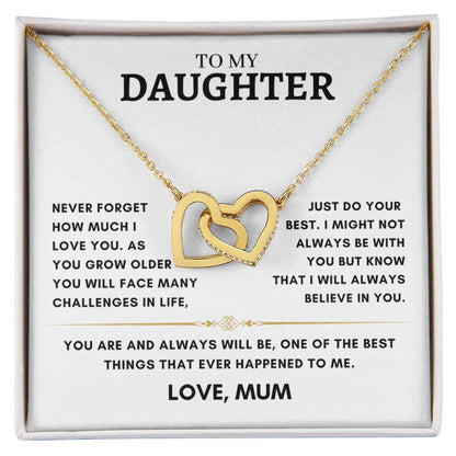 Daughter - Interlocking Hearts - Mum 2