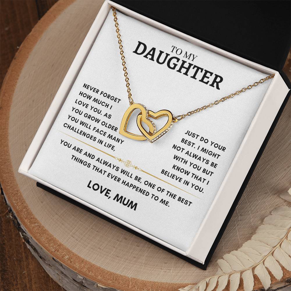 Daughter - Interlocking Hearts - Mum 1