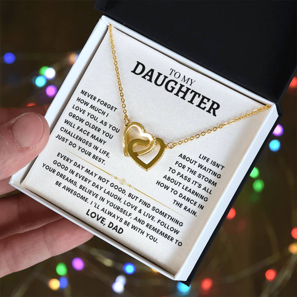 Daughter - Interlocking Hearts - Dad 4