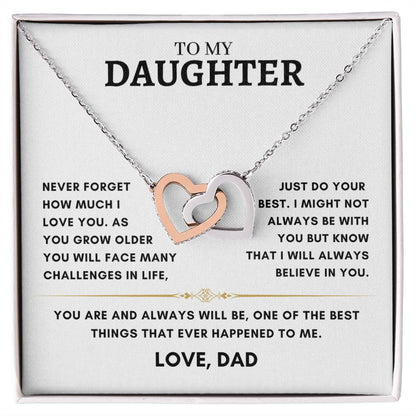 Daughter - Interlocking Hearts - Dad 2