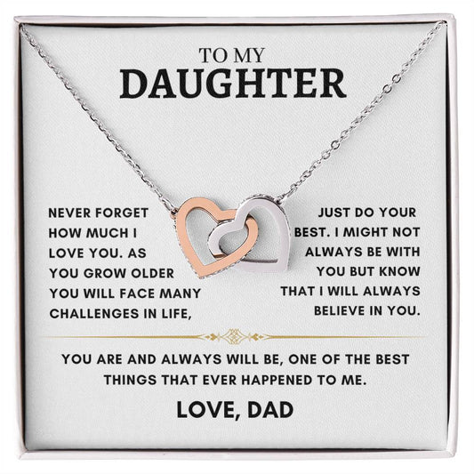 Daughter - Interlocking Hearts - Dad 2