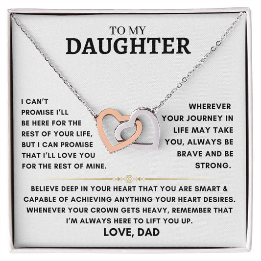 Daughter - Interlocking Hearts - Dad 3