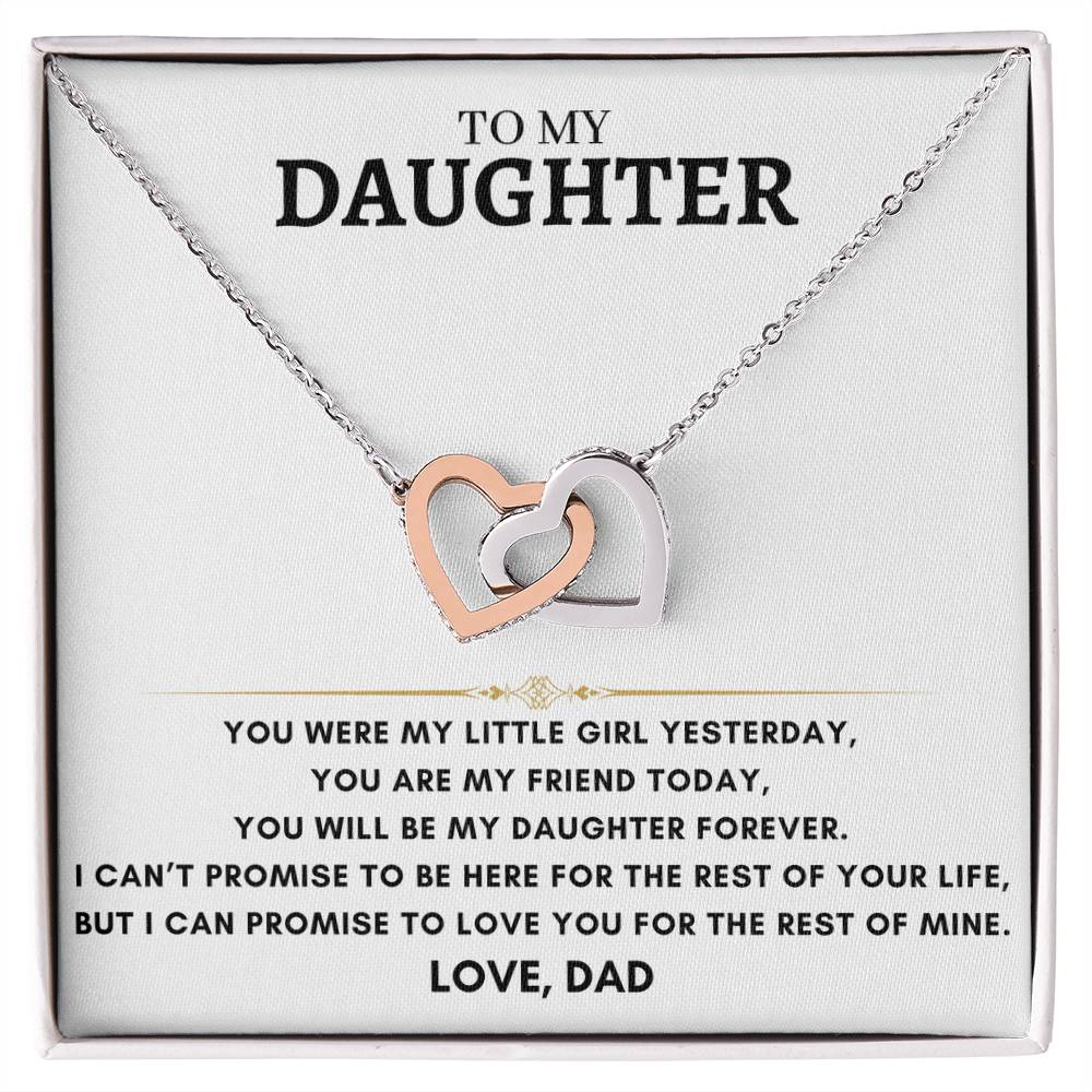 Daughter - Interlocking Hearts - Dad 8