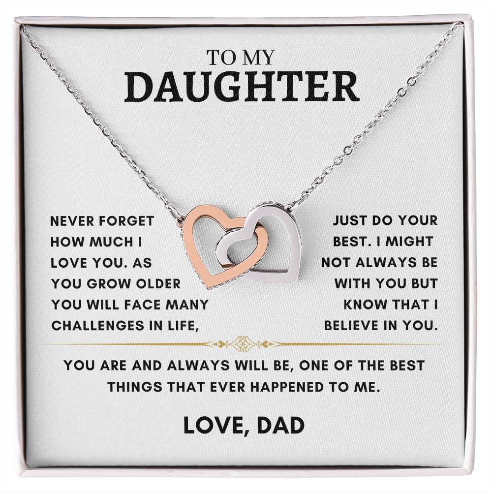 Daughter - Interlocking Hearts - Dad 1