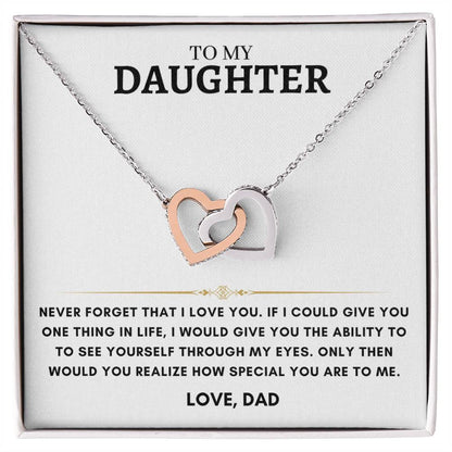 Daughter - Interlocking Hearts - Dad 6