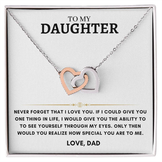 Daughter - Interlocking Hearts - Dad 6