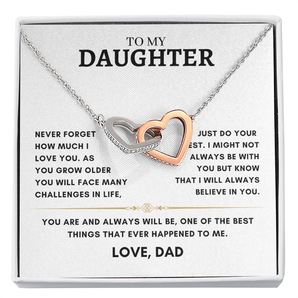 Daughter - Interlocking Hearts - Dad 2