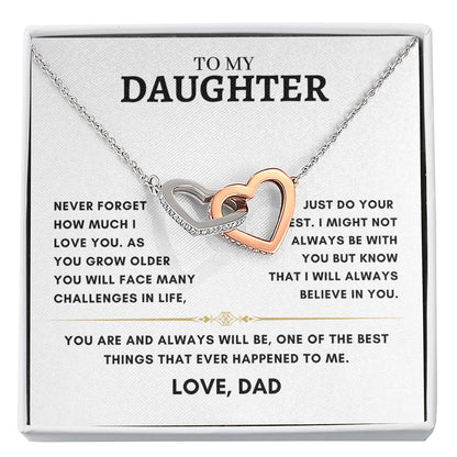 Daughter - Interlocking Hearts - Dad 2