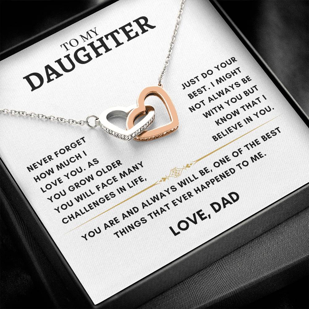 Daughter - Interlocking Hearts - Dad 1