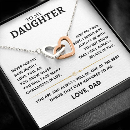 Daughter - Interlocking Hearts - Dad 2