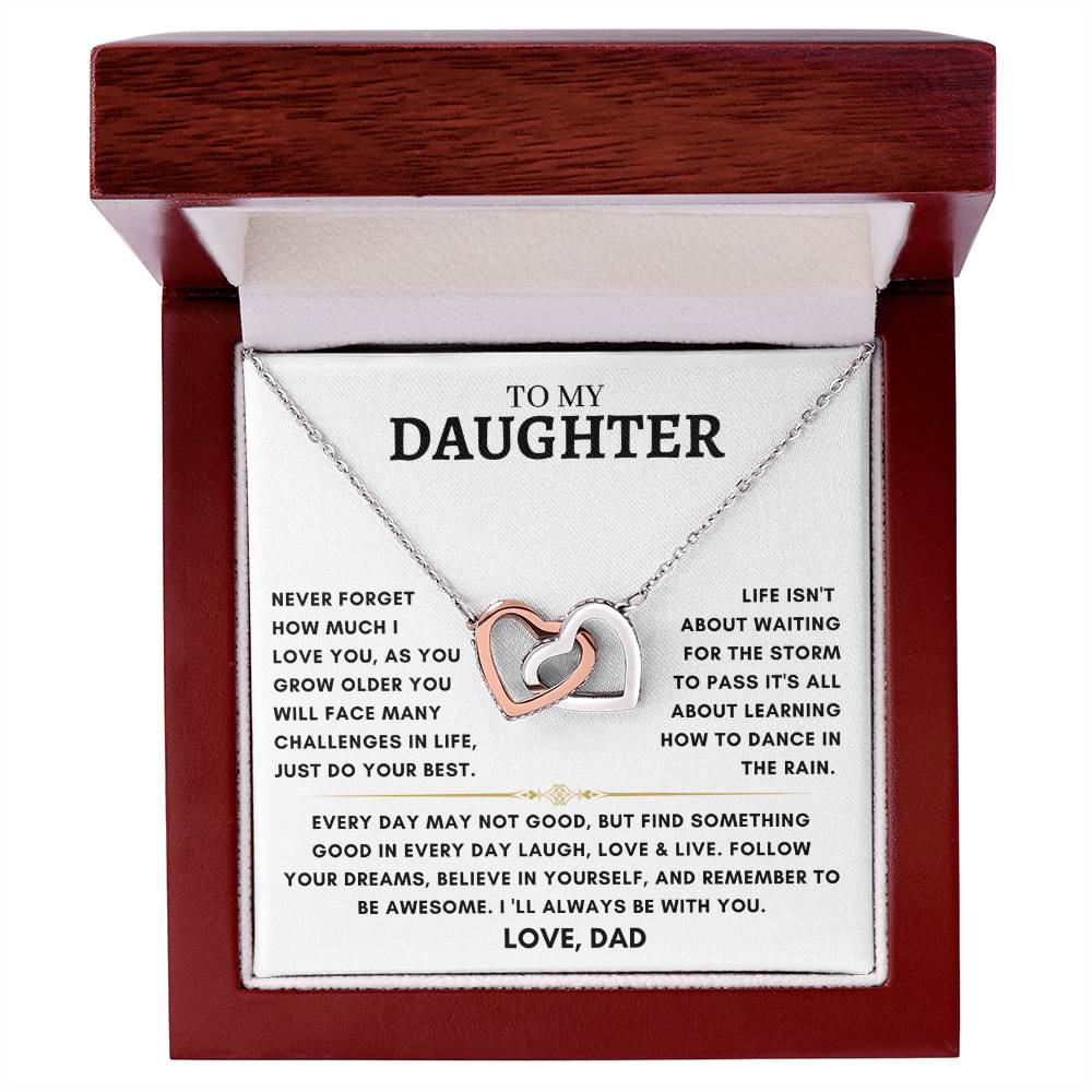 Daughter - Interlocking Hearts - Dad 4