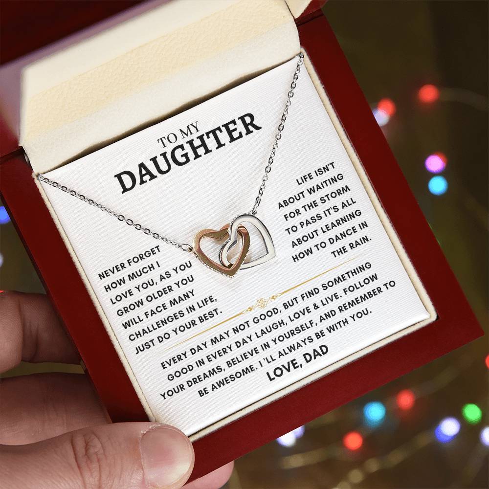 Daughter - Interlocking Hearts - Dad 4