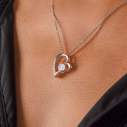 TO MY LOVE - HEART NECKLACE - NEW